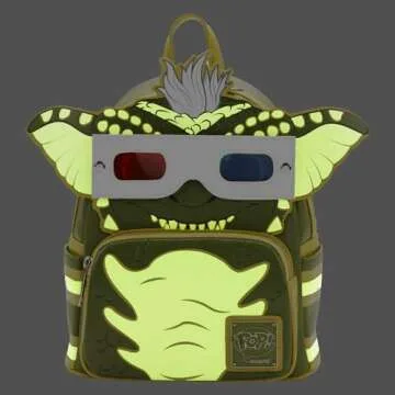 Loungefly Gremlins Stripe Cosplay Mini Backpack with Glasses