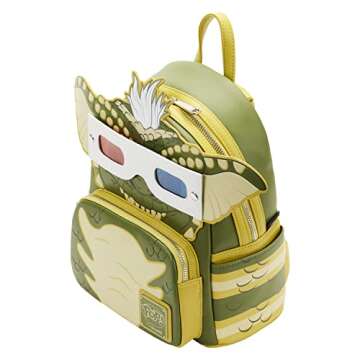 POP by LOUNGEFLY Gremlins Stripe Cosplay Mini Backpack with Removeable 3D Glasses