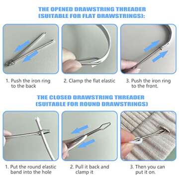 Lechchy Needle Threaders Tool Set for Easy Sewing