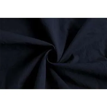 Runcati Mens Lightweight Safari Jacket Button Up Cotton Outdoor Military Cargo Long Sleeve Outwear Navy