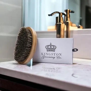 Kingston Grooming Co. 100% Boar Hair Brush for Men