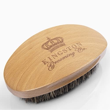 Kingston Grooming Co. 100% Boar Hair Brush for Men