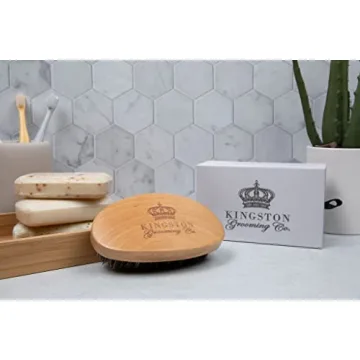 Kingston Grooming Co. 100% Boar Hair Brush for Men