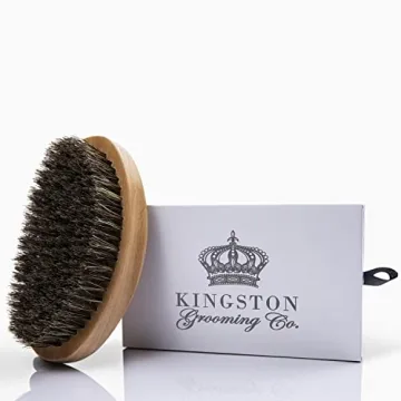 Kingston Grooming Co. 100% Boar Hair Brush for Men