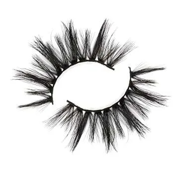Derun 5 Pairs False Eyelashes Pack 3D Faux Mink Lashes Criss-cross Fluffy Dramatic Natural Look Wispy False Lash 20MM Thick Volume Long Faux Eyelash Soft Reusable Lashes (5Pairs1Style(6D23))