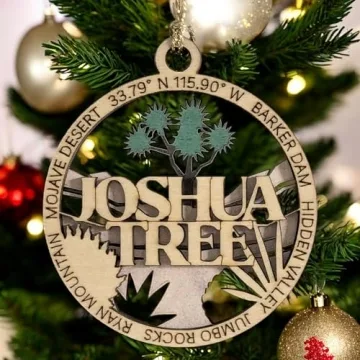 Jerusalem's Joshua Tree 3" Christmas Ornament - USA-Made