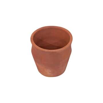 Creative Co-Op Round Terracotta Pot