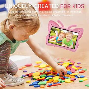 Fun and Protective iPad Butterfly Case for Kids