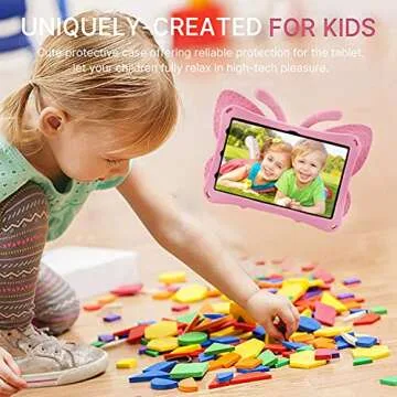 Fun and Protective iPad Butterfly Case for Kids