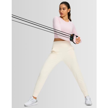 G Gradual Women's High Waisted Joggers - Perfect for Activewear