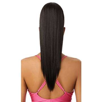 Outre Pretty Quick Pony Heat Resistant Fiber High Tex Safe Up To 400F MIMI 20″ (2)