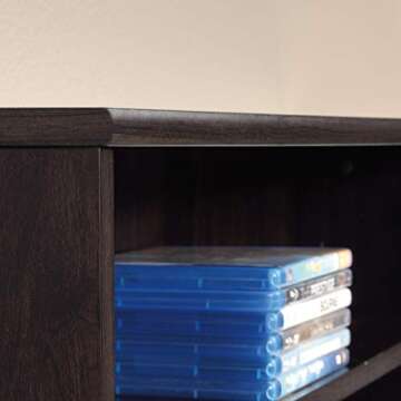 Sauder 7 Tier Multimedia Storage Tower - Stylish Organization