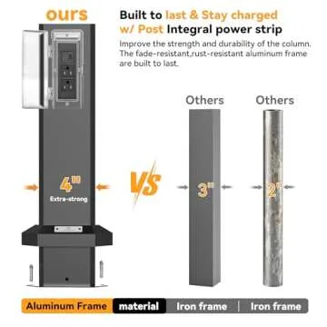 Modern Shade Grill Gazebo 6' X 8', Aluminum BBQ Gazebos with Shelves and Ceiling Hook, Grill Canopy Hardtop with Galvanized Steel Roof, Outdoor Grill Gazebo for Patio Lawn Backyard Deck