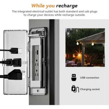 Modern Shade Grill Gazebo 6' X 8', Aluminum BBQ Gazebos with Shelves and Ceiling Hook, Grill Canopy Hardtop with Galvanized Steel Roof, Outdoor Grill Gazebo for Patio Lawn Backyard Deck