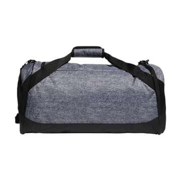 adidas Team Issue 2 Medium, Durable Travel Duffel Bag for Women or Men, Jersey Onix Grey, One Size
