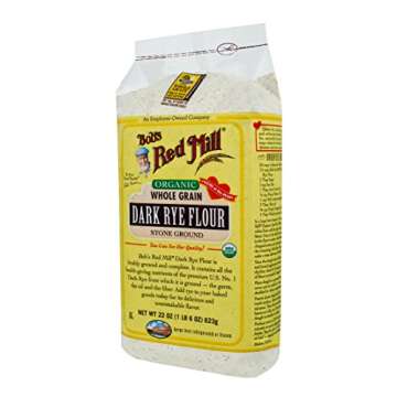 Premium Bob's Red Mill Dark Rye Flour, 22 oz - Unmatched Quality