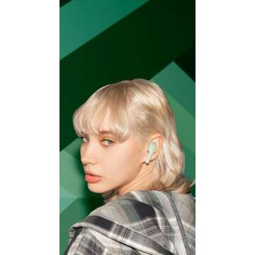 Skullcandy Indy Evo In-Ear Wireless Earbuds, 30 Hr Battery, Microphone, Works with iPhone Android and Bluetooth Devices - Mint