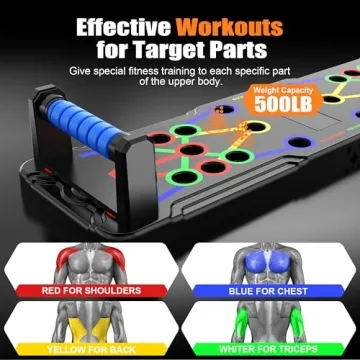 Berleng Push Up Board - 36-in-1 Portable Workout Tool