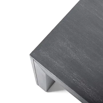 GDFStudio Farmhouse Acacia Wood Dining Bench Stylish