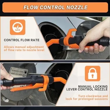 Battery Powered Liquid Pump for Gasoline Transfer