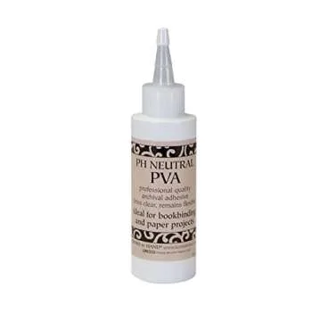 Books by Hand PH Neutral PVA Adhesive with Spout - Perfect for Bookbinding & Crafts