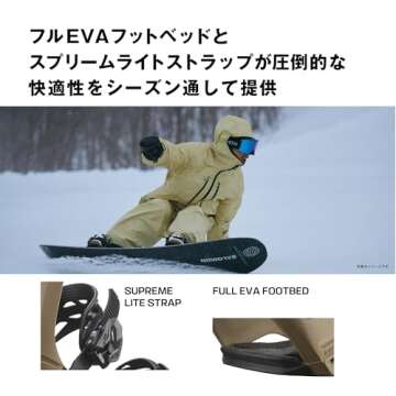 Salomon Snowboard Bindings Rhythm L47648900 S Brown