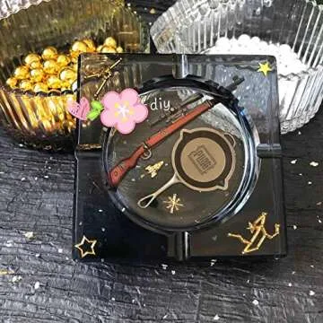 60HA Epoxy Resin Molds: Large Square Silicone Mold for DIY Art