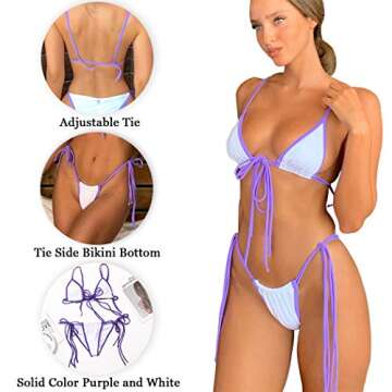 Stylish Women's Bikini Set for Beach and Pool Fun