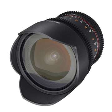 Samyang VDSLR II 10 mm T3.1 Manual Focus Lens for Canon
