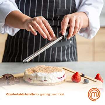 MasterChef Lemon Zester Grater - Essential Kitchen Tool