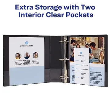 Avery 2 Inch Slant Ring Binder for Ultimate Organization