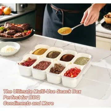 TOGGOT Snackle Box - Portable Snack Organizer for Travel