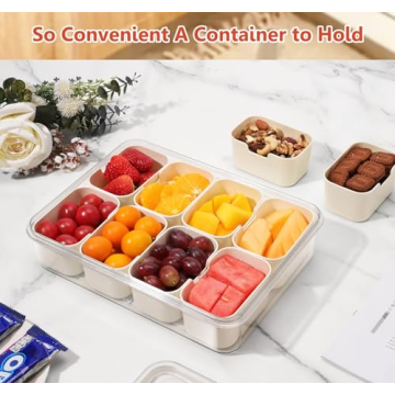 TOGGOT Snackle Box - Portable Snack Organizer for Travel
