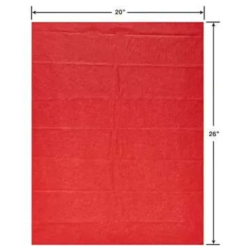 Papyrus 8 Sheet Scarlet Tissue Paper for Christmas, Birthdays, and All Occasions