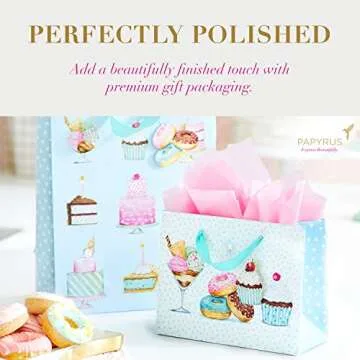 Papyrus 8 Sheet Scarlet Tissue Paper for Christmas, Birthdays, and All Occasions