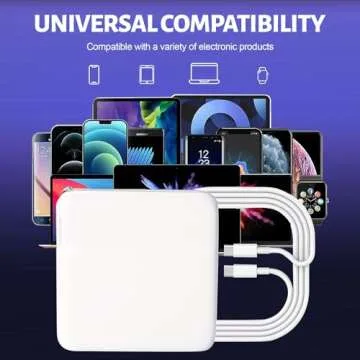 MacBook Pro Charger 96W USB C Power Adapter for MacBook Pro Air 13 14 15 16 Inch Mac Book Retina M3 M2 M1 2023 2022 2021 2020 2019 2018 2017 Fast Charging Charger Fit Iphone 15 IPad & All USB C Device