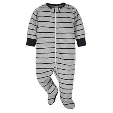 Onesies Brand Baby Boys 4-pack 'N Play Footies And Toddler Sleepers, Gold Hungry, 6-9 Months US