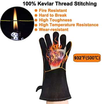 PerfeSafe Welding Gloves – Heat Resistant & Versatile