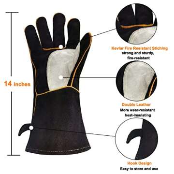 PerfeSafe Welding Gloves – Heat Resistant & Versatile