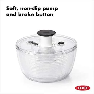 OXO Good Grips Produce Keeper & Salad Spinner Set