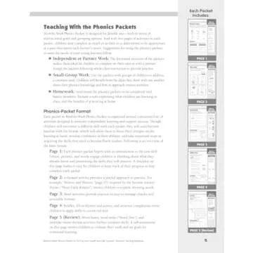 Week-by-Week Phonics Packets: 30 Independent Practice Packets That Help Children Learn Key Phonics Skills and Set the Stage for Reading Success