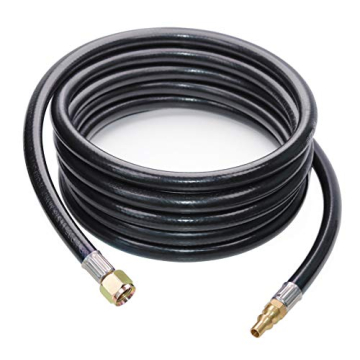 12 FT RV Propane Quick Connect Hose for Easy Outdoor Cooking
