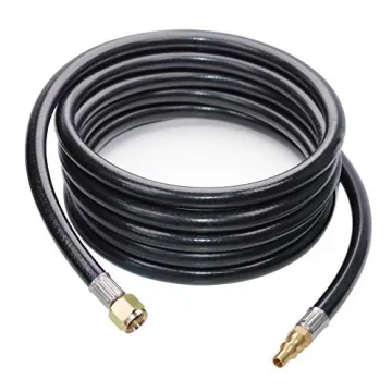 12 FT RV Propane Quick Connect Hose for Easy Outdoor Cooking