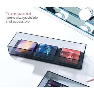 Stylish iDesign Cosmetic Drawer Organizer by Sarah Tanno