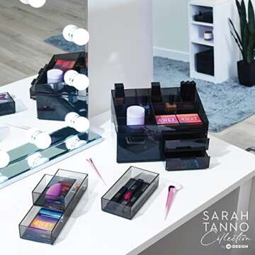 Stylish iDesign Cosmetic Drawer Organizer by Sarah Tanno