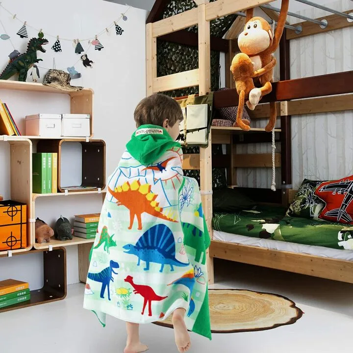 Kids Hooded Beach Towel