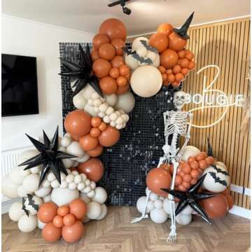 Black Shimmer Wall Backdrop Panels for Stunning Event Decor