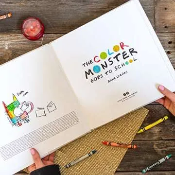 The Color Monster Goes to School (The Color Monster, 2)