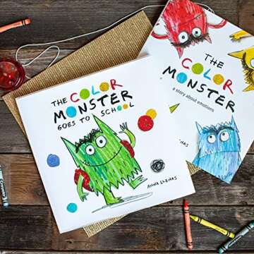 The Color Monster Goes to School (The Color Monster, 2)