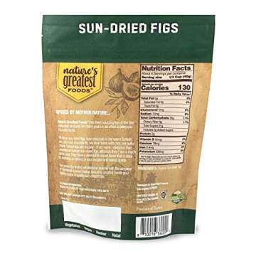 Nature's Greatest Foods, Organic Turkish Sun-Dried Fruit (Dried Fig)